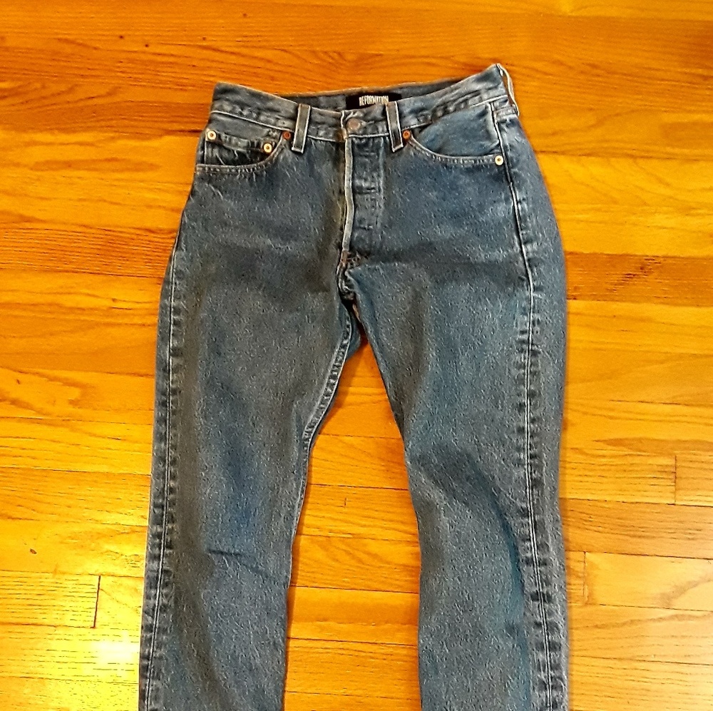Levis high rise REFORMATION VINTAGE jeans